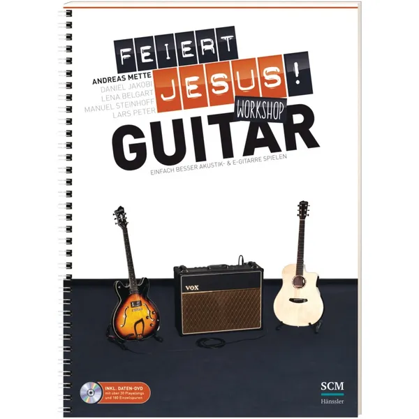 Produktbild des Artikels Feiert Jesus! Workshop Guitar (Liederbuch - Spiralbindung)