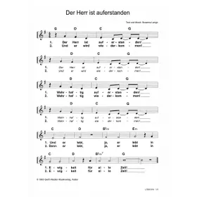 Produktbild des Artikels Der Herr ist auferstanden (Noten - Download)