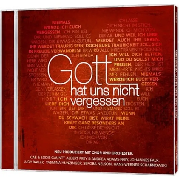 Produktbild des Artikels Gott hat uns nicht vergessen (Audio - CD)