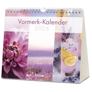 Produktbild des Artikels Vormerk-Kalender 2026 (Kalender - Spiralbindung)