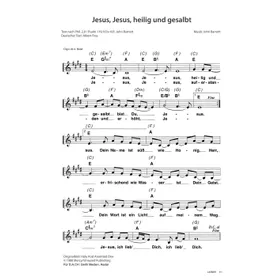 Produktbild des Artikels Jesus, Jesus, heilig und gesalbt (Noten - Download)