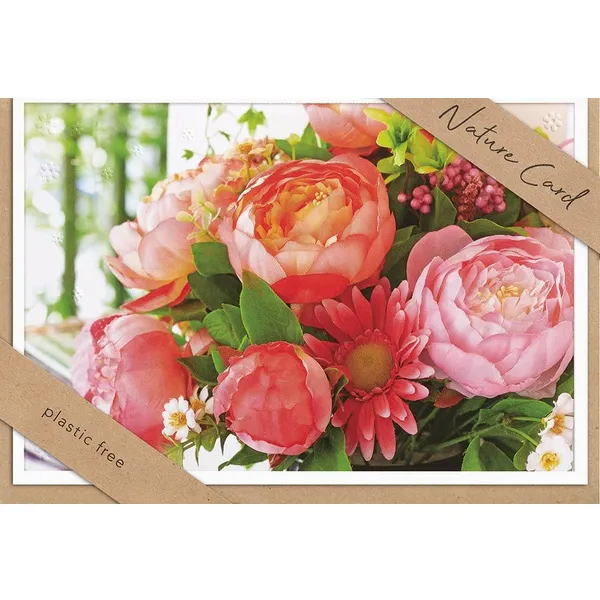 Produktbild des Artikels Faltkarte "Blumenstrauß" (Schreibwaren)