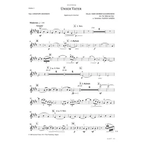 Produktbild des Artikels Unser Vater (Violine 1) (Noten - Download)