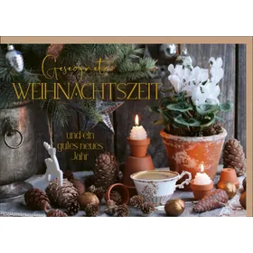 Produktbild des Artikels Faltkarte "Gesegnetes Weihnachtszeit" (Schreibwaren)