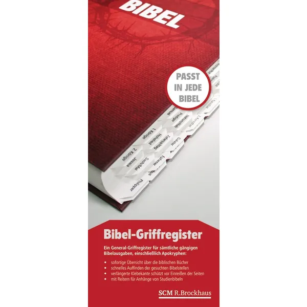 Produktbild des Artikels Bibel-Griffregister ()