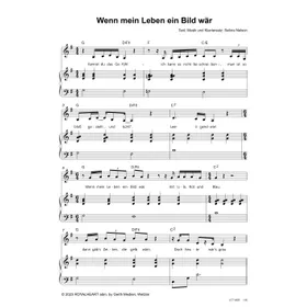 Produktbild des Artikels Wenn mein Leben ein Bild wär (Noten - Download)