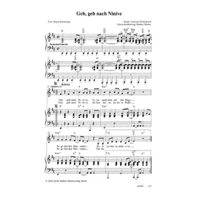 Produktbild des Artikels Geh, geh nach Ninive (Noten - Download)