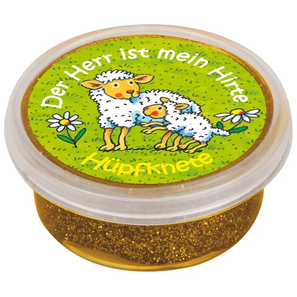 Produktbild des Artikels Springknete: Der Herr ist mein Hirte - mit Glitzer ()