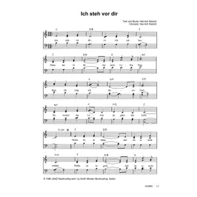 Produktbild des Artikels Ich steh vor dir (Noten - Download)