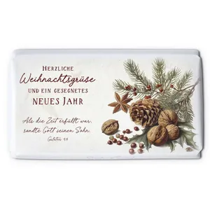 Produktbild des Artikels Schokoladengrüße "Herzliche Weihnachtsgrüße" (40g) (Lebensmittel)