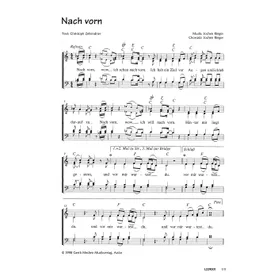 Produktbild des Artikels Nach vorn (Noten - Download)