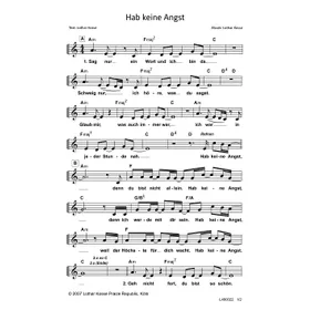 Produktbild des Artikels Hab keine Anst (Noten - Download)