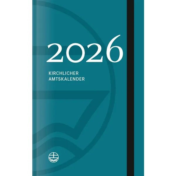 Produktbild des Artikels Kirchlicher Amtskalender 2026 - petrol (Kalender - Gebunden)