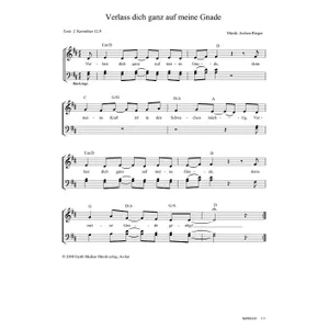 Produktbild des Artikels Verlass dich ganz auf meine Gnade (Noten - Download)