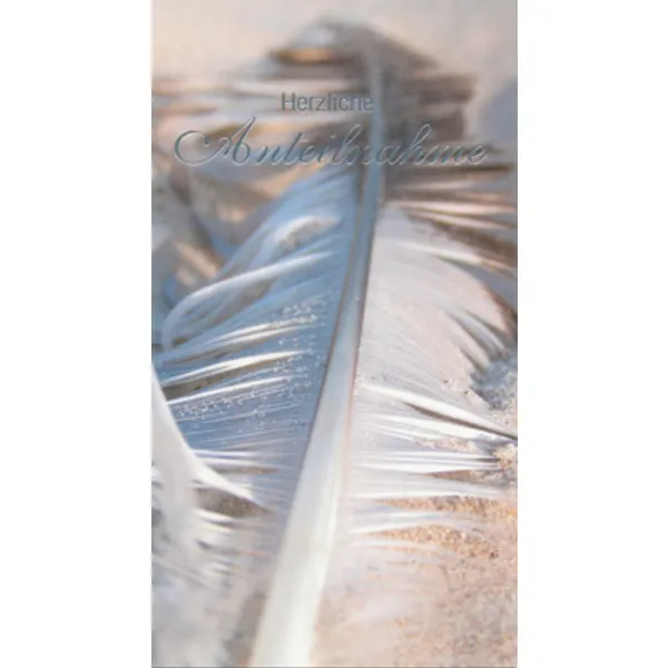 Produktbild des Artikels Faltkarten Trauer - 5 Stück (Schreibwaren)