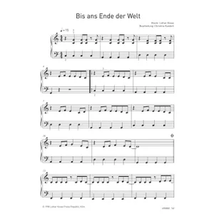 Produktbild des Artikels Bis ans Ende der Welt (Noten - Download)
