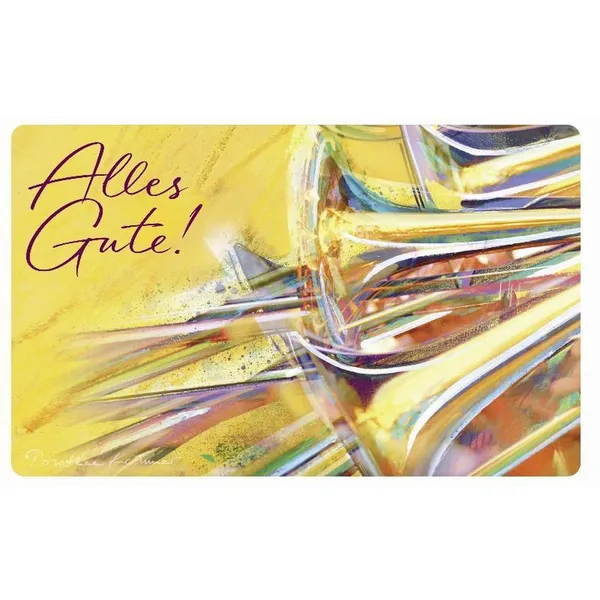 Produktbild des Artikels Frühstücksbrettchen "Alles Gute!" ()