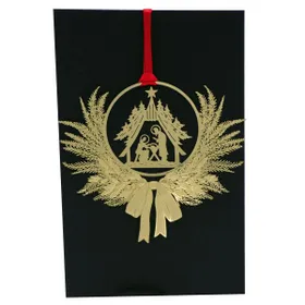 Produktbild des Artikels Baumschmuckanhänger "Krippe" ()