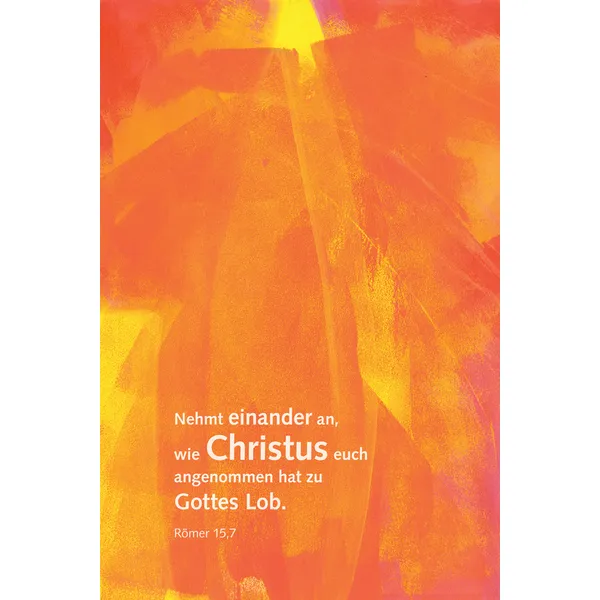 Produktbild des Artikels Leinwand Künstleredition "Jahreslosung 2015" ()