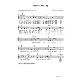 Produktbild des Artikels Dunkel der Tag (Noten - Download)