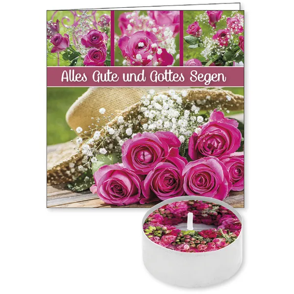 Produktbild des Artikels Lichtgruß "Alles Gute und Gottes Segen" ()