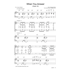 Produktbild des Artikels When You Answer (Noten - Download)