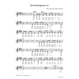 Produktbild des Artikels Die Kindergarten-Isi (Noten - Download)