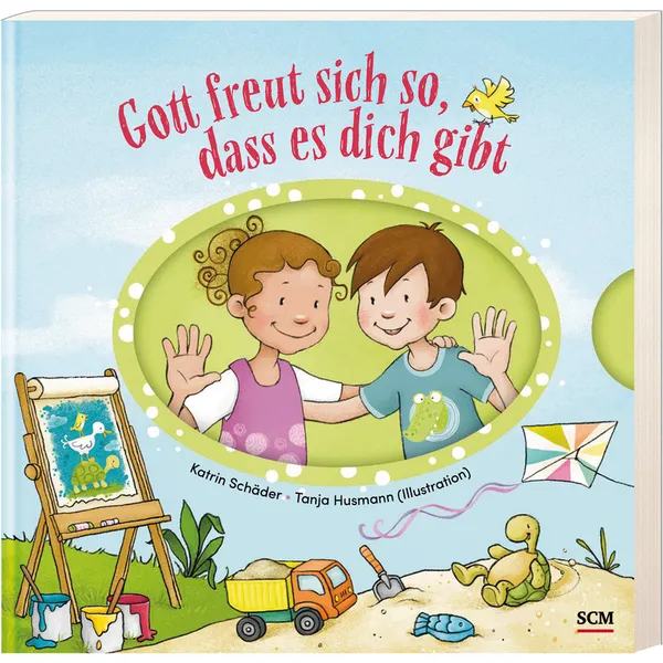 Produktbild des Artikels Gott freut sich so, dass es dich gibt (Buch - Pappbilderbuch)