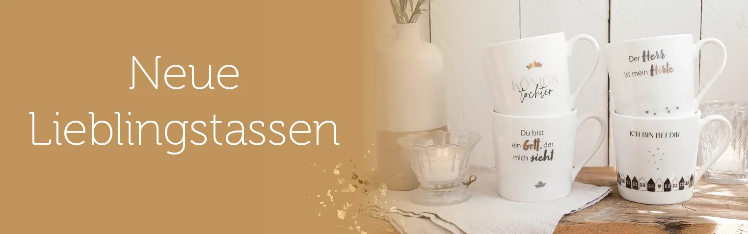 Banner - Tassen - Gerth Medien