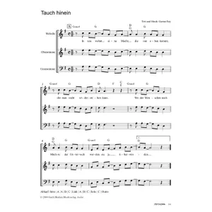 Produktbild des Artikels Tauch hinein (Noten - Download)