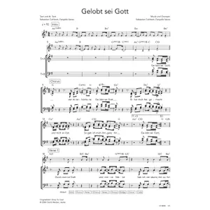 Produktbild des Artikels Gelobt sei Gott (Noten - Download)