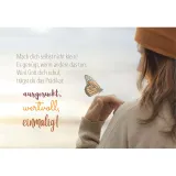 Stimmungsbild zu Wunderbar! Du bist eine Frau - Aufstellbuch