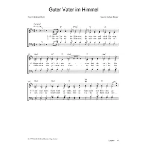 Produktbild des Artikels Guter Vater im Himmel (Noten - Download)