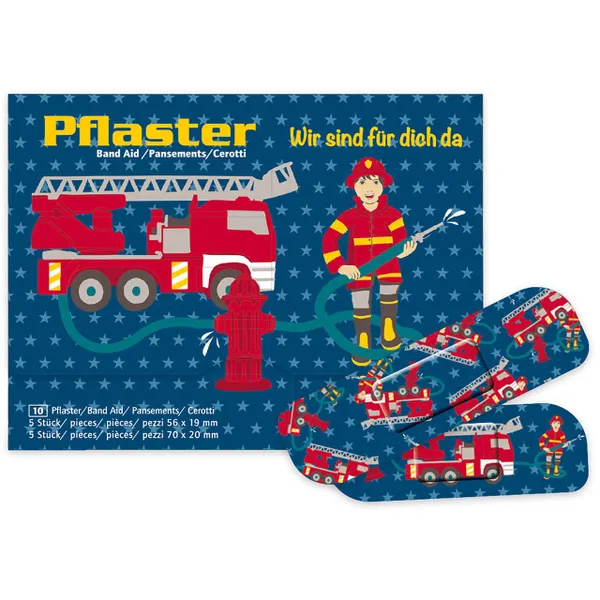 Produktbild des Artikels Pflaster Feuerwehr - "Wir sind für dich da" ()