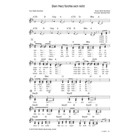 Produktbild des Artikels Dein Herz fürchte sich nicht (Noten - Download)