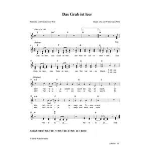 Produktbild des Artikels Das Grab ist leer (Noten - Download)