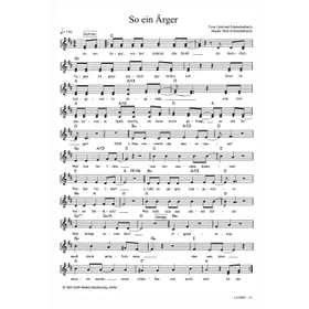 Produktbild des Artikels So ein Ärger (Noten - Download)