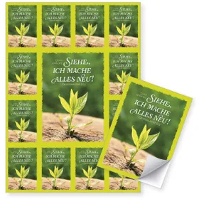 Produktbild des Artikels Jahreslosung 2026 - Aufkleber-Grußkarten, 4 Stk (Schreibwaren)