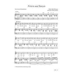 Produktbild des Artikels Feiern und Tanzen (Noten - Download)