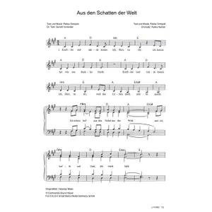 Produktbild des Artikels Aus den Schatten der Welt (Noten - Download)