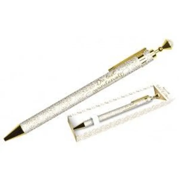 Produktbild des Artikels Kugelschreiber "Du bist wundervoll" (Gold-Edition) (Schreibwaren)