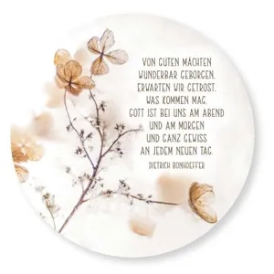 Produktbild des Artikels Wandschmuckbild - Von guten Mächten... 25cm ()