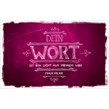 Stimmungsbild zu Dein Wort ... ist ein Licht auf meinem Weg - Textkarten