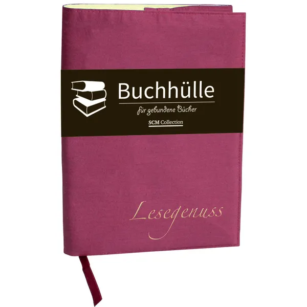 Produktbild des Artikels Buchhülle Lesegenuss ()