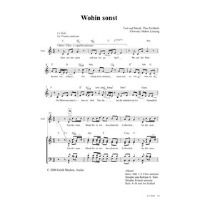 Produktbild des Artikels Wohin sonst (Noten - Download)