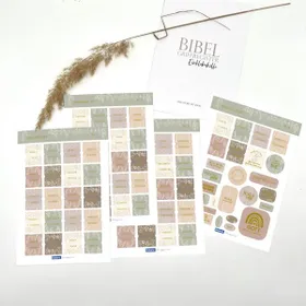 Produktbild des Artikels Bibel-Griffregister Floral mit Goldveredelung ()