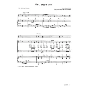 Produktbild des Artikels Herr, segne uns (Noten - Download)
