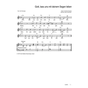 Produktbild des Artikels Gott, lass uns mit deinem Segen leben (Noten - Download)