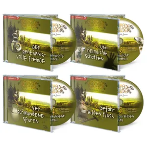 Produktbild des Artikels Hörbuch-Paket "Abenteuerwälder" - 4 CDs (Hörbuch/Hörspiel - MP3-CD)