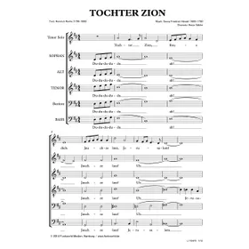 Produktbild des Artikels Tochter Zion (Noten - Download)